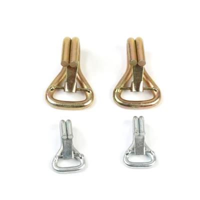 1 Inch 1.5 Inch 2 Inch Zinc Plated Ratchet Tie Down Strap Double J Hook
