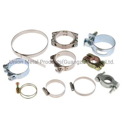 T-Bolt Superior Worm Drive Clamp Doublt Bolt Amecian Type EU One Bolt W1 W2 W4 Hose Clamp