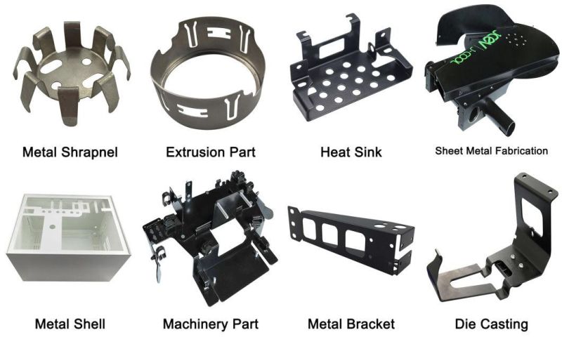 High Quality Powder Coated Black Metal Brackets