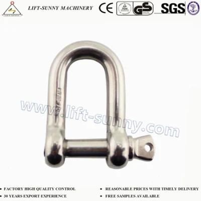 304 316 Stainless Steel JIS Type D Shackles Chain Shackles