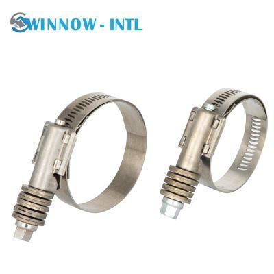 Heavy Duty Constant Tension Hose Clamp Stainless Steel Inch Standard Metric