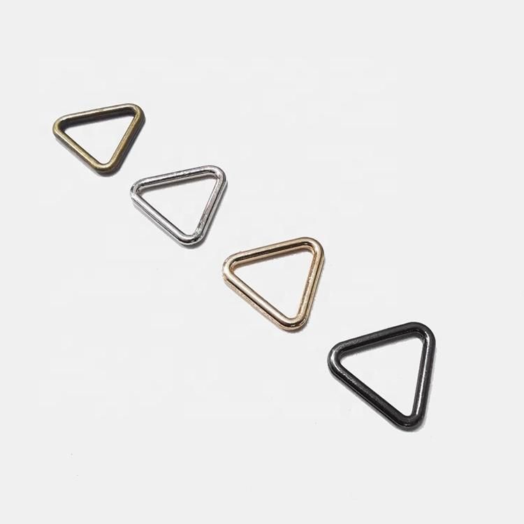 Triangle Buckle Connect Ring for Belt Accessories Zinc Alloy Triangle Ring Buckle