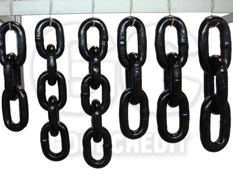 Marine Hardware English Standard Galvanized Carbon Steel Welded Short Link Chain