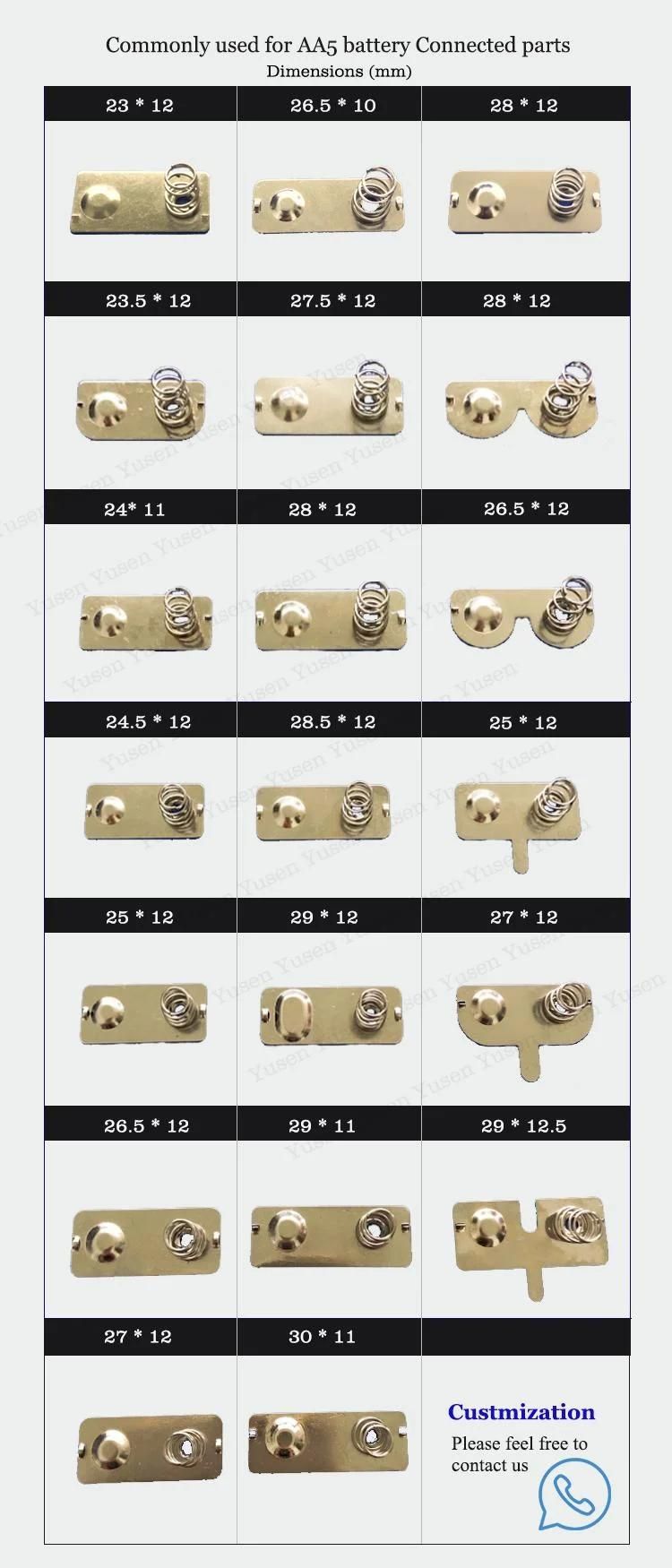 AA5#Factory OEM Various Battery Spring Connector with Good Price Connected Parts