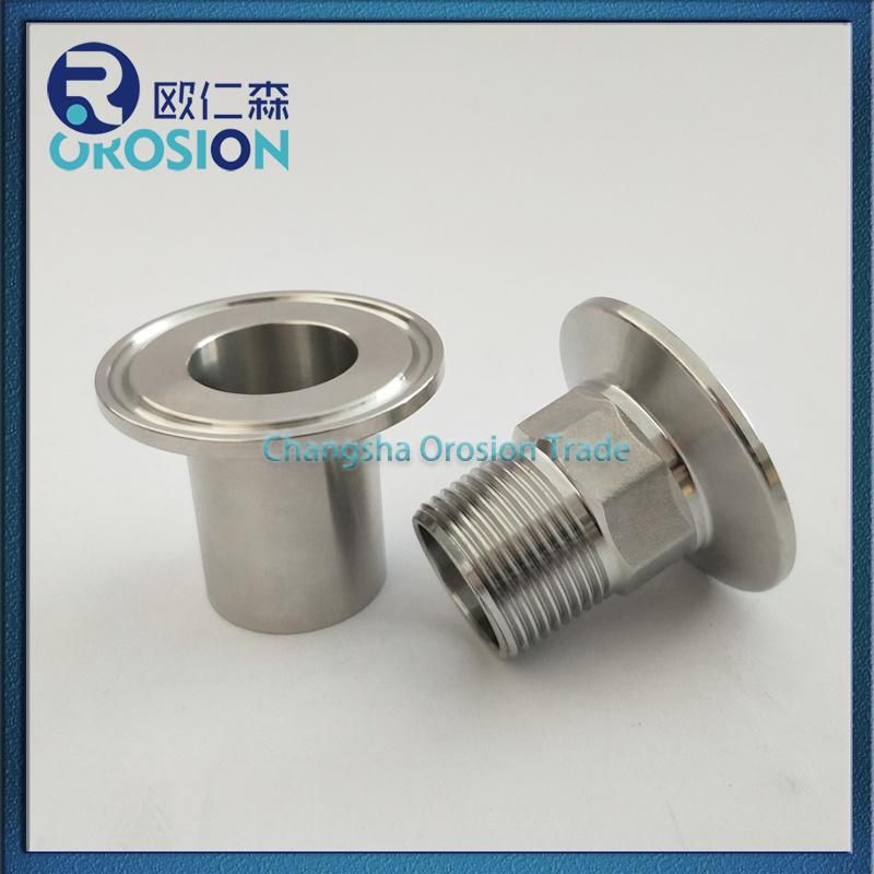 Stainless Steel Male Adapter/Ferrule for Sanitary Grade
