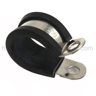 15mm Rubber Lined Steel Fastening Clip Hose Clamp