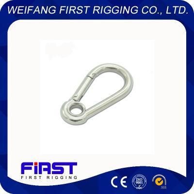 Electric Galvanizing Snap Hook with Eye DIN5299 Form A