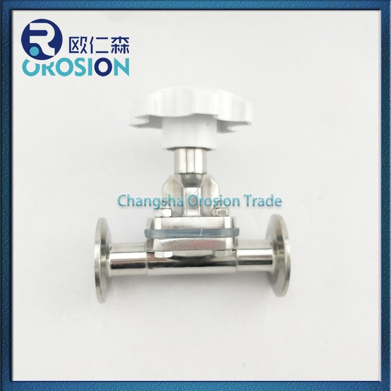 Stainless Steel Diaphragm Valve with Plastic Actuator