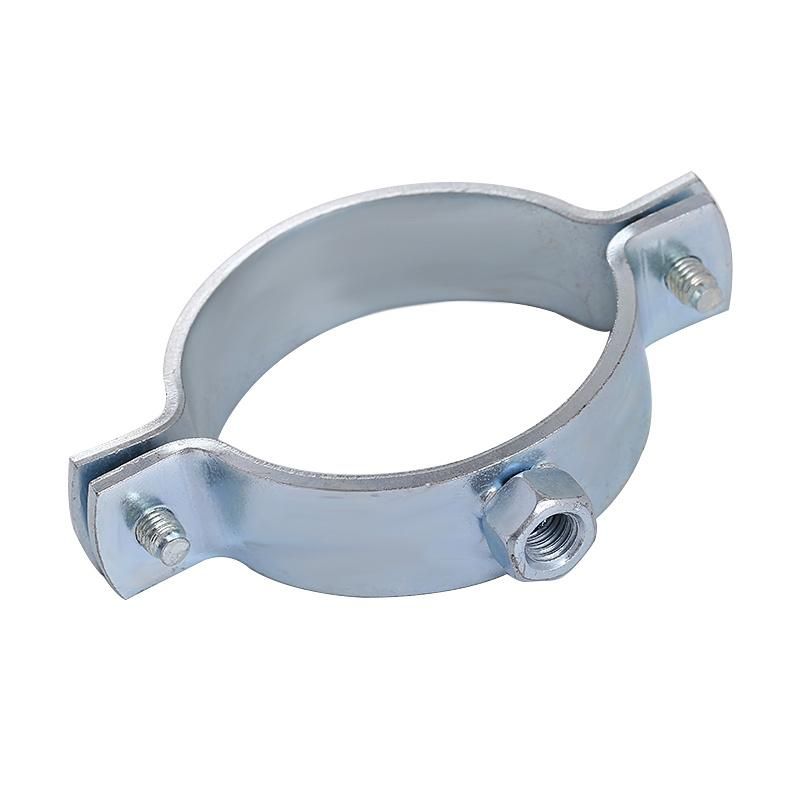 Hardware M8 Heavy Duty Pipe Clip Carbon Steel Pipe Clamp