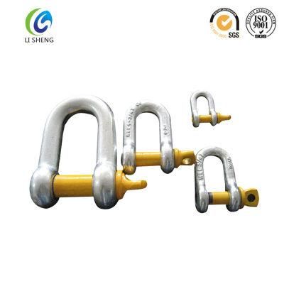 Galvanized Forged Screw Us Type G210 Screw Pin D Shackle