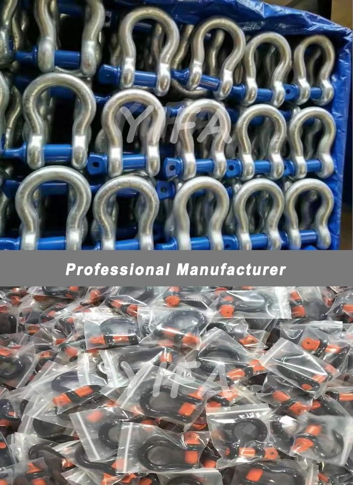 Factory Direct Forging Rigging European Bow Shackle
