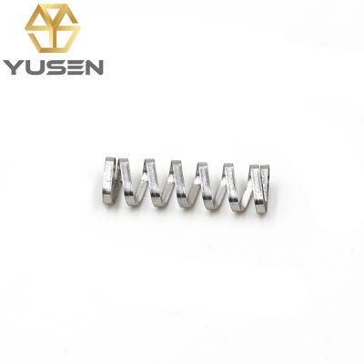 Flat Wire Rectangle Shape Stainless Steel Compression Spring
