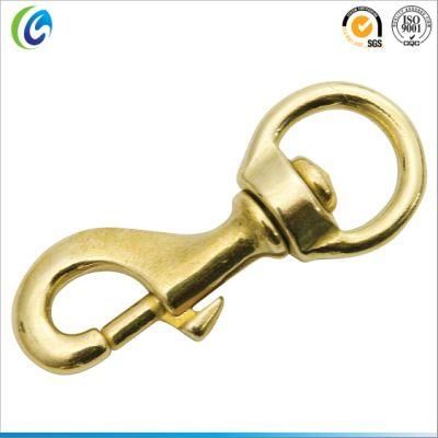 High Quality Rotating Snap Buckle Metal Solid Rotating Spring Hook