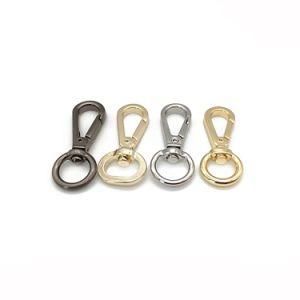 X10-13 Alloy Plated Swivel Snap Dog Hook for Handbag Accessories Keyring for Bags