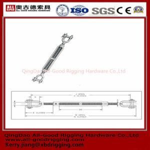 Forged Hot Galvanized Us Type Turnbuckles with Jaw and Jaw Rigging