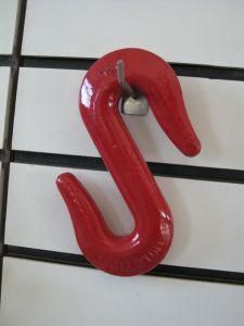 Red Painted Metal S Hook