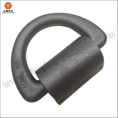 Type B Self Color Weldable D Ring with Plate