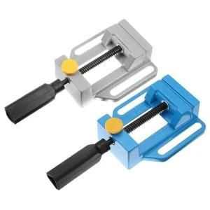 New Cast Aluminium Drill Press Vise Rotate Hand Tools Quick Release Mechanical Clamp