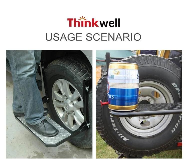 Thinkwell Trailer Parts Powder Coated Wheel Tire Step