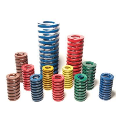 55crsi 50CRV 65mn Steel ISO Mould Spring Compression Red Yellow Green Blue Brown JIS Die Spring