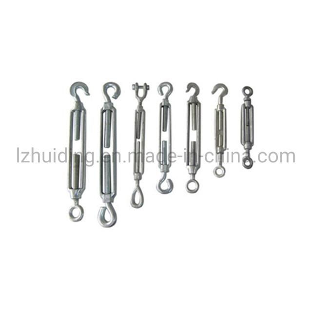 High Quality Galvanized Drop Forged Eye Hook Turnbuckle