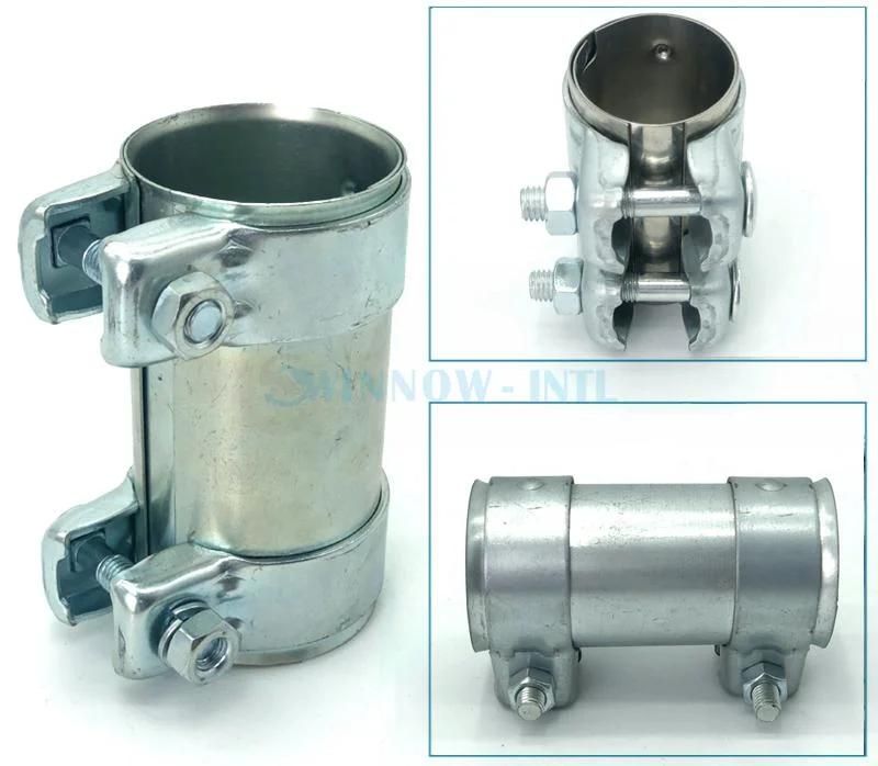 Auto Stainless Steel Turbo Exhaust Downpipe Muffler Pipe Tube Clamp