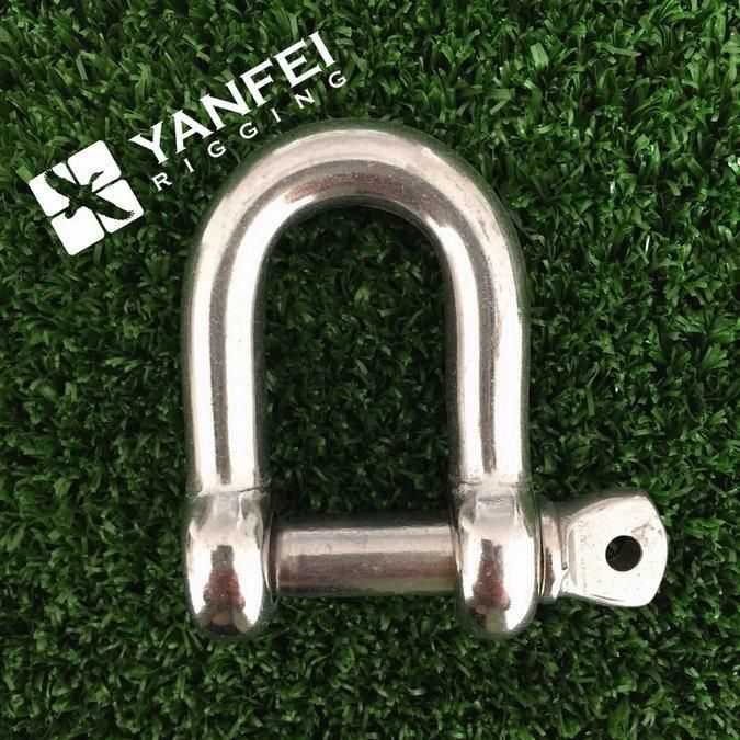 Stainless Steel Long D Shackle