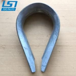 Customized Hot DIP Galvanized Steel Link Fitting Wire Rope Thimbles
