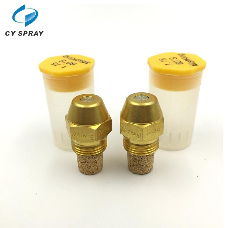 Brass Heating Oil Injector Fuel Mist Oil Burner Spray Nozzle