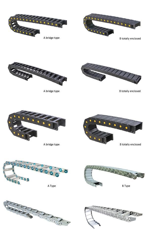 Economical Noise Elimination Nylon Drag Chain for Metal Processing Machines China Manufacturer