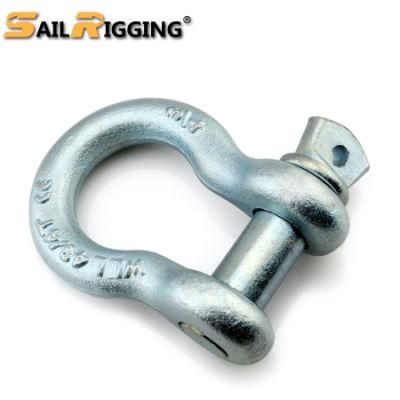 Rigging Hardware Lifting Forged Galvanized Screw Pin Anchor Shackle