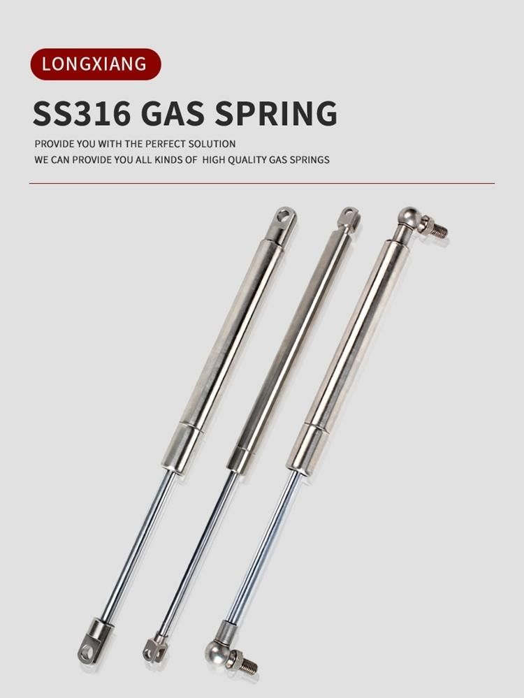SS316 Gas Springs with SS316 Ball Studs Hot Sale