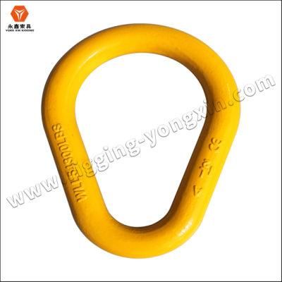 Alloy Steel Forged Pear Shape Master Lifting Link for Chain Lifting|Forged Pear Shape Link|Master Link
