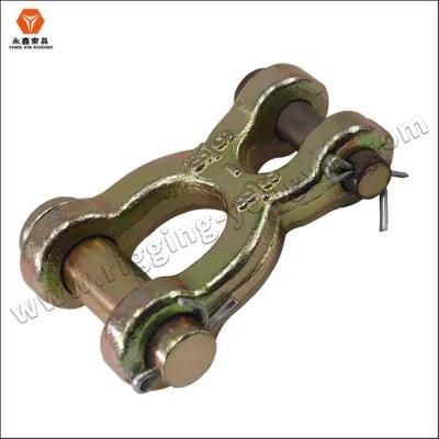 Forged Alloy Steel Galvanized Claw Ring Double Clevis Link