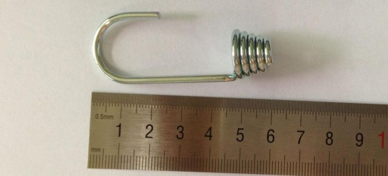 Black Spring Steel Spring Hook