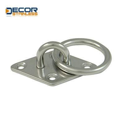 Stainless Steel 316 Diamond Pad Plate with Ring
