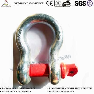 7/8&quot; G209 Us Type Drop Forged Screw/Red Pin Anchor Shackles