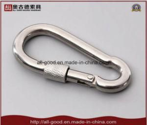 Metal Carabiner Snap Hook with Screw