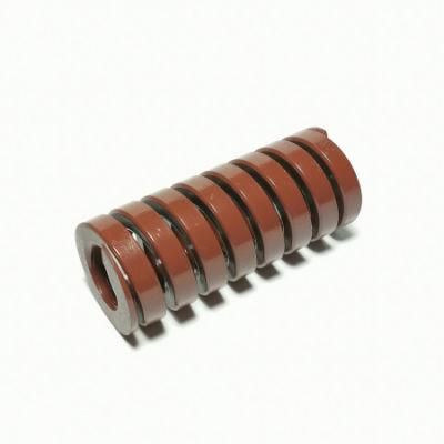 ISO10243 65mn Steel Ultra Heavy Load Springs Flat Coil Spiral Stamping Die Brown Spring