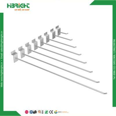 Wholesale Supermarket MDF Shelf Slatwall Display Hook