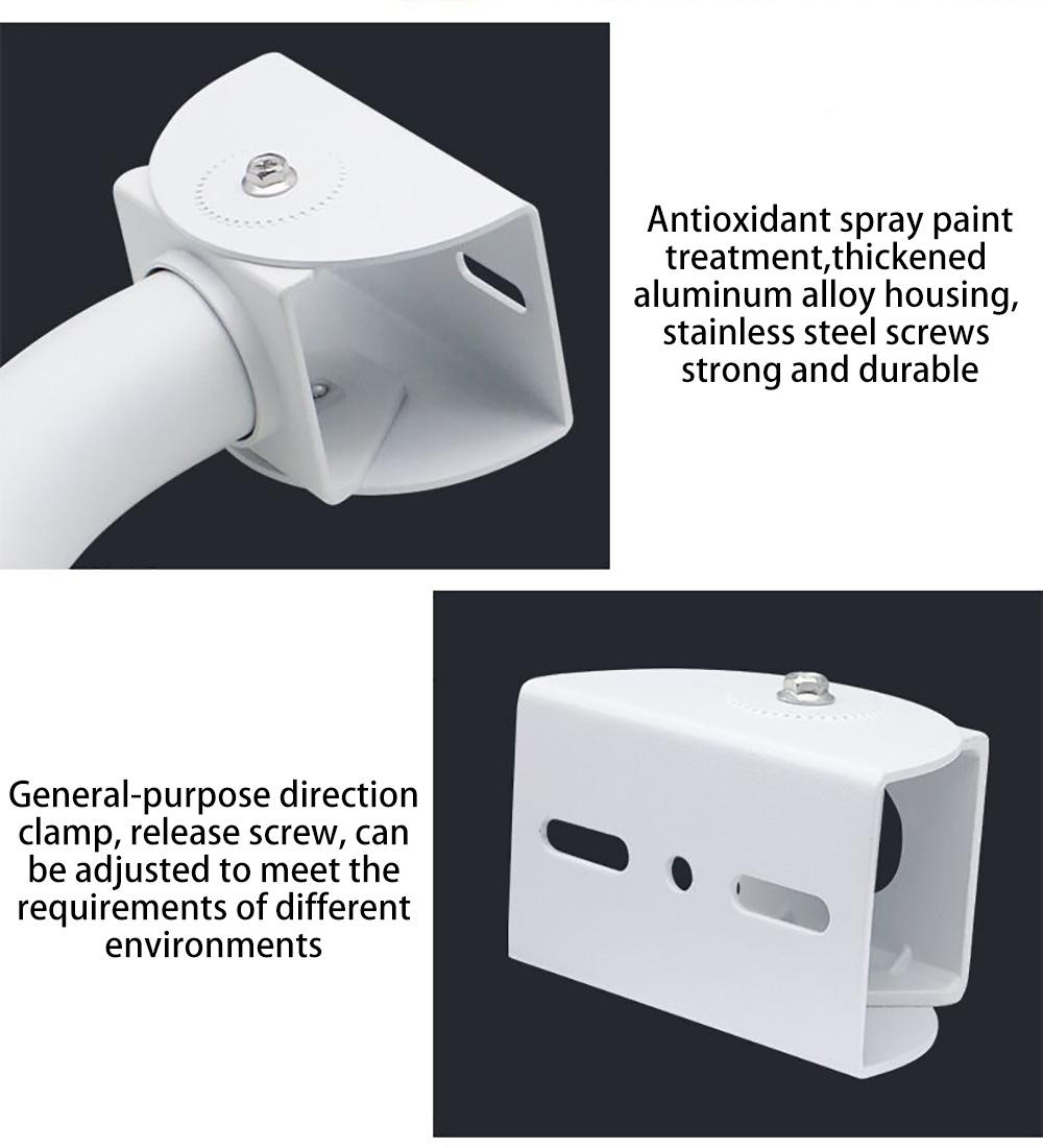 Aluminum I Type Different Lengths Surveillance Mounting CCTV Brackets