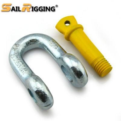 ISO Alloy Steel 17tons Forged Colorpin G210 Metal Shackles