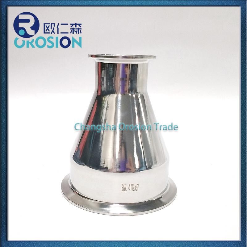 Stainless Steel Sanitary Tc Concentric Reducer Non-Standard