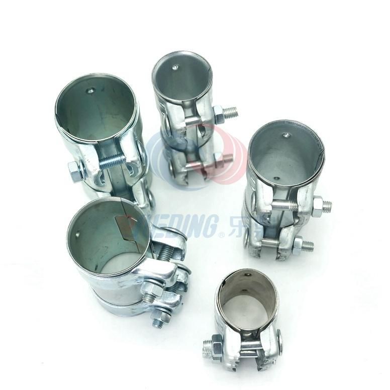 Exhaust Sleeve Three Layer Walls Hose Clamps Connector