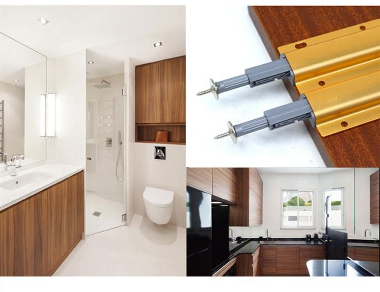 Double Side Cabinet Push to Open Latch Door System