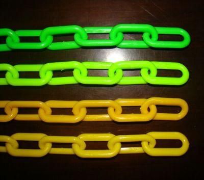 8mm Yellow and Black Safety Plastic Chain