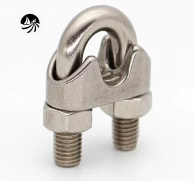 Factory Marine Hardware Customzied Casting 316 Stainless Steel Wire Rope Clip for Boat/Yacht/Ship Boat Accessories Wire 5