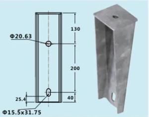 Electric Power Accessories Hot DIP Galvanized Pole Step Overhead Line Hardware Fitting