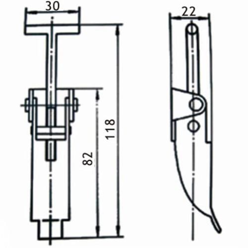 Adjustable Micro Latch Fastener in Stock