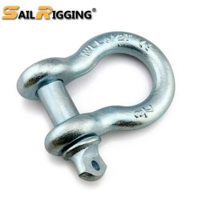 Forged Dacromet Surface High Quality Bow Shackle